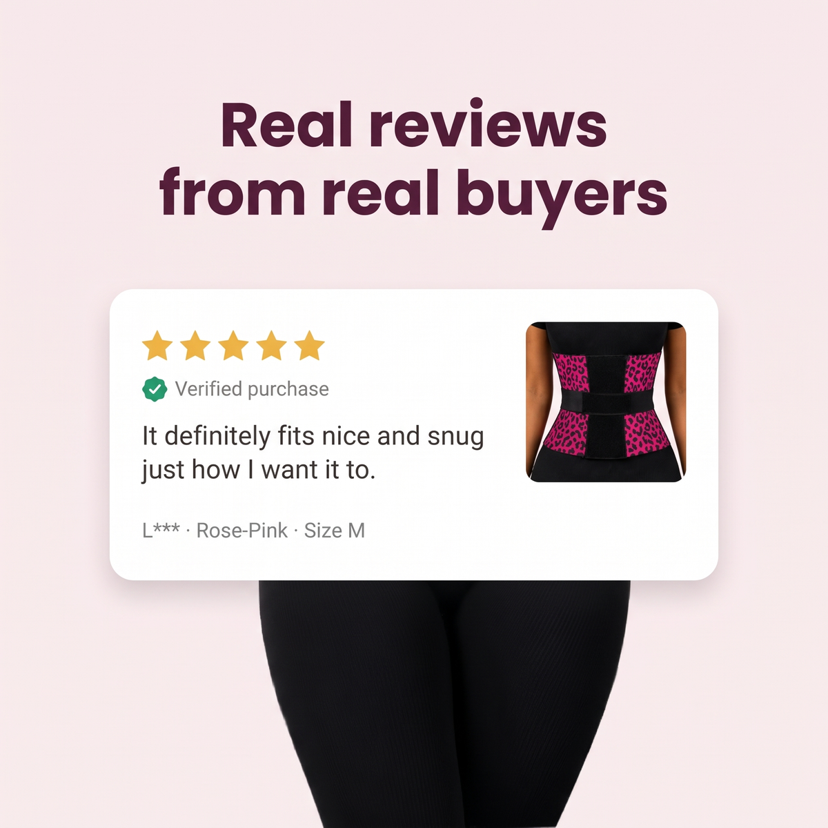 Real reviews from verified buyers
