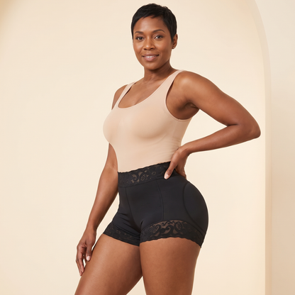 Hourglass Sculpting Shorts in Black