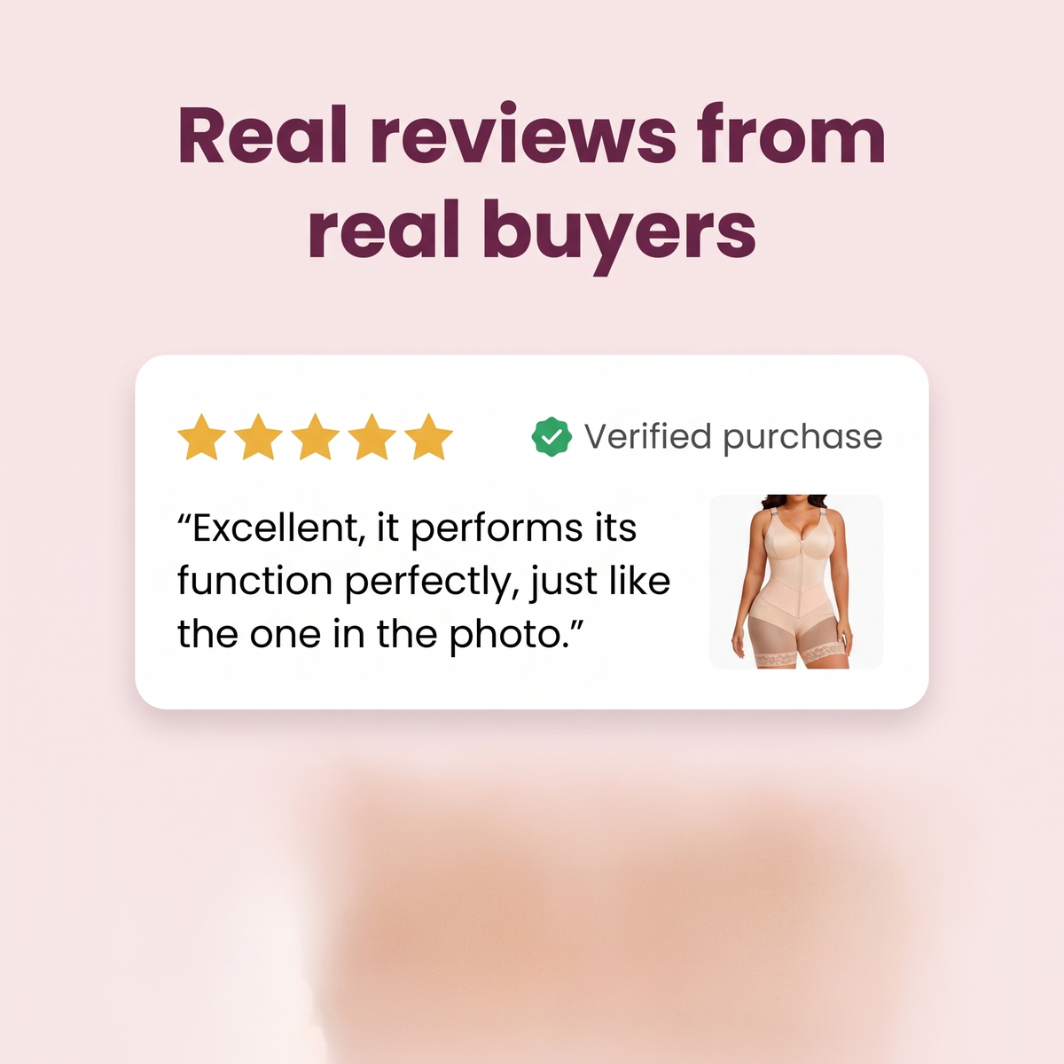 Real reviews from verified buyers