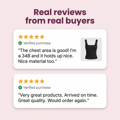 Real reviews from verified buyers
