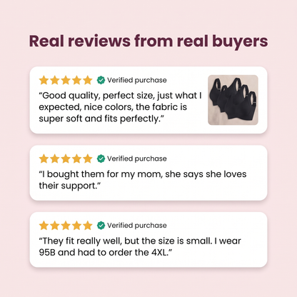 Real reviews from verified buyers