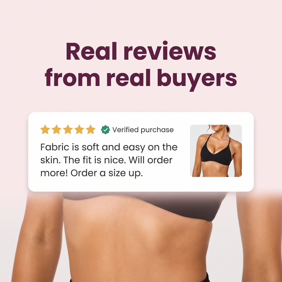 Real reviews from verified buyers